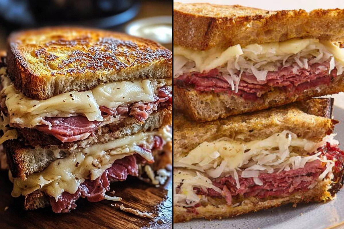 Grilled Cheese au Cheddar et Pastrami (Avec ou sans Oignons)