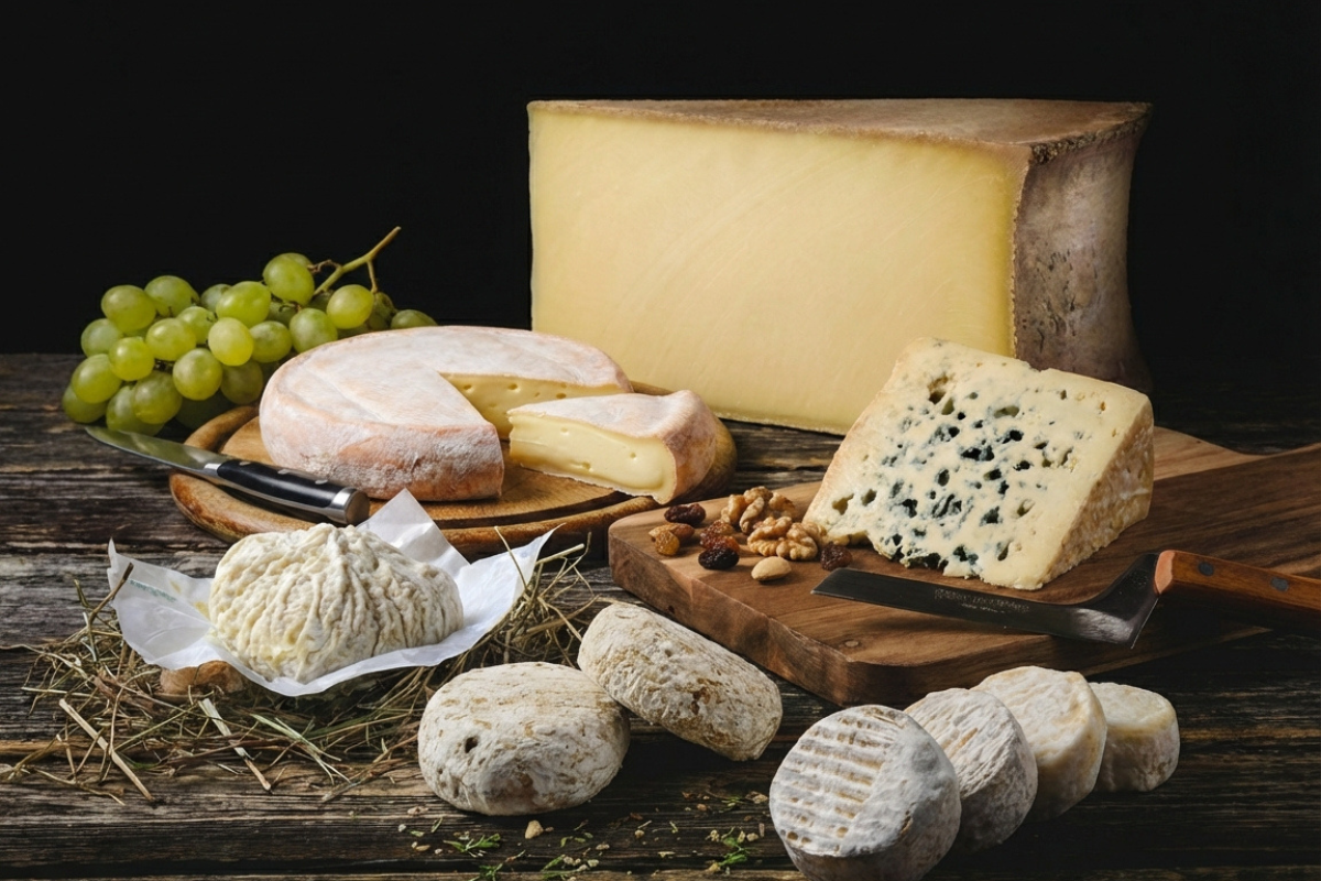 Le Guide des Fromages d'Auvergne-Rhône-Alpes : Un Voyage entre Volcans et Sommets
