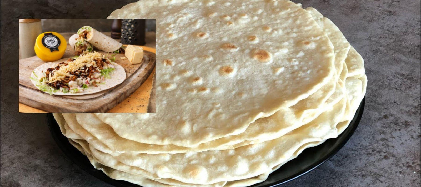 Wrap cheddar fumé (Beechwood) - Fromagerie du Château