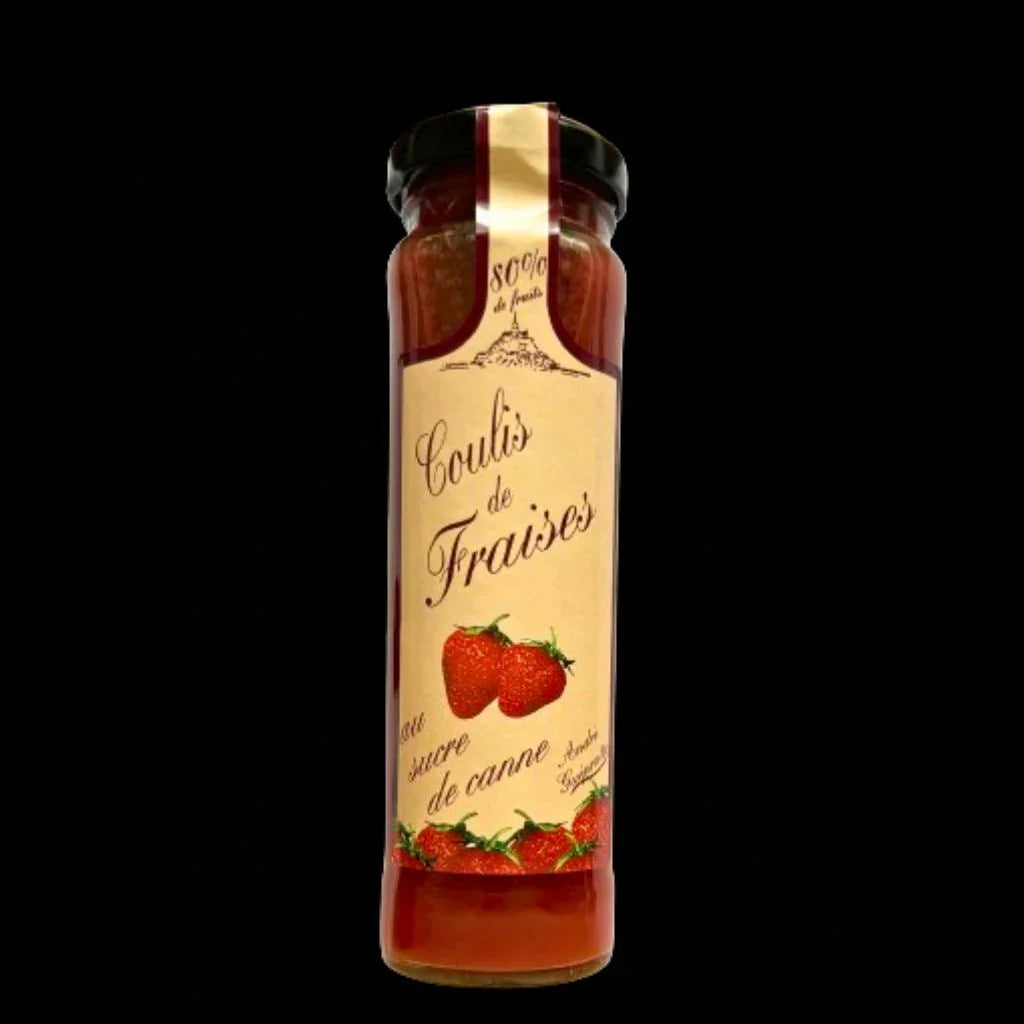 Coulis de fruits au sucre de canne fabrication traditionnelle 160gr