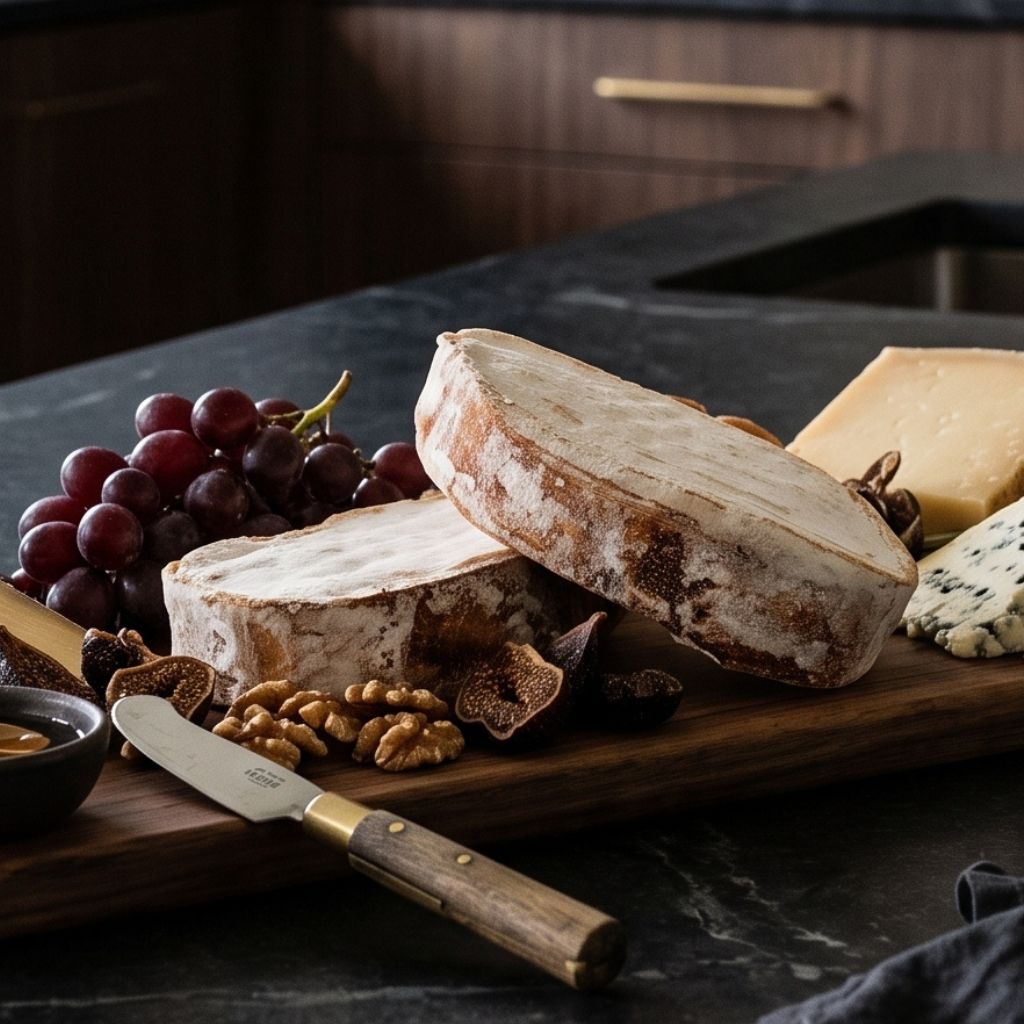 Lou Claousou Fromage de Brebis Fermier - Couronne d’Épicéa
