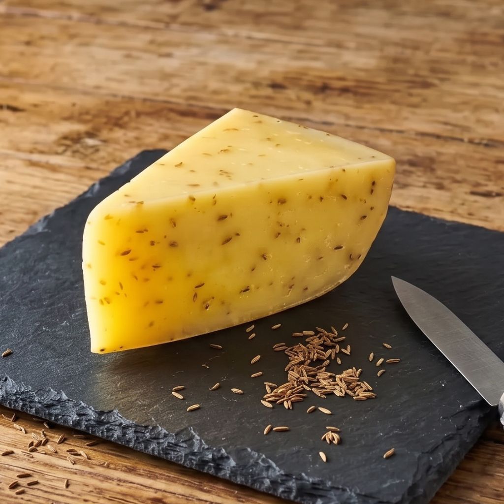 Gouda Fermier aux Cumin - Fromage Hollandais Aromatique