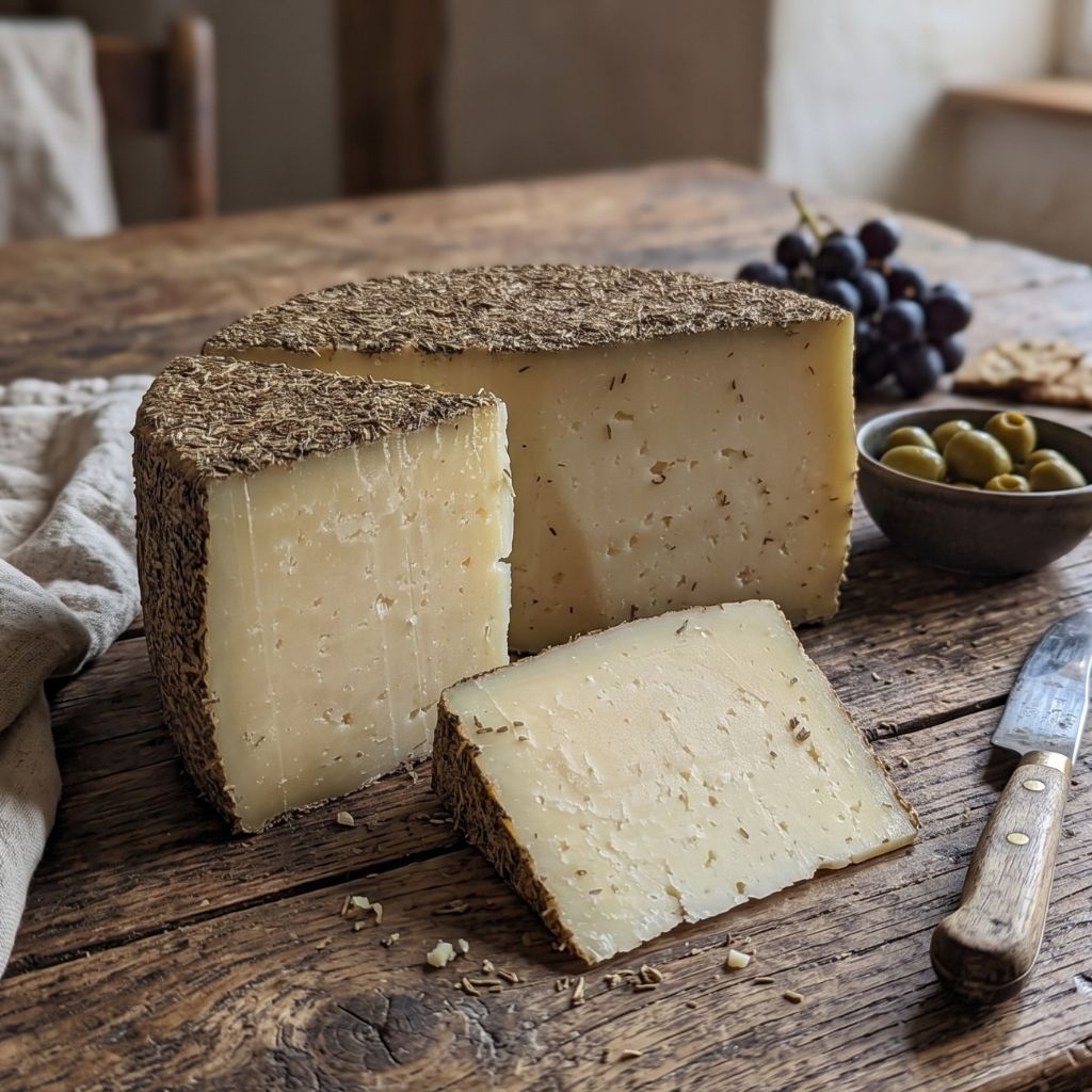 Manchego au Romarin - Fromage Brebis d'Espagne