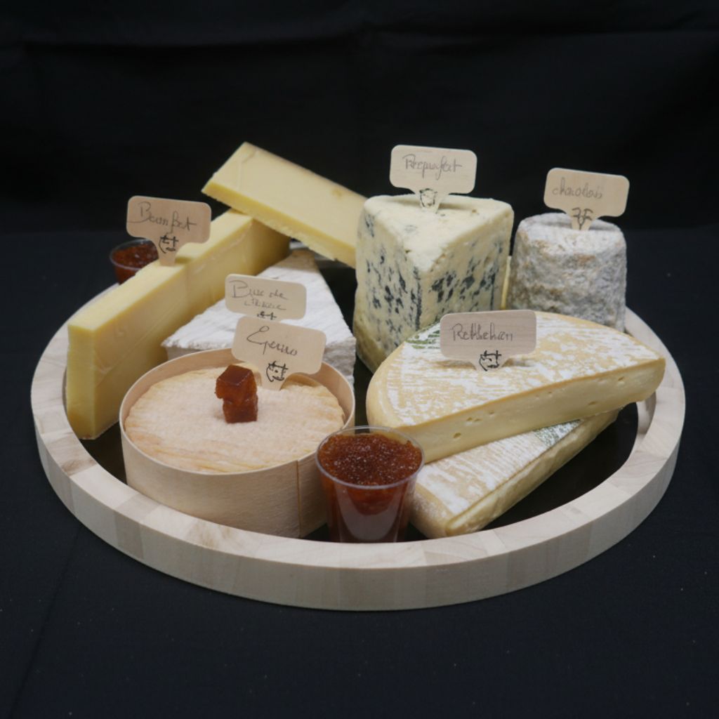 Plateau Fromages « Le Tradition » (6-12 pers) - AOP & Gourmandises Françaises