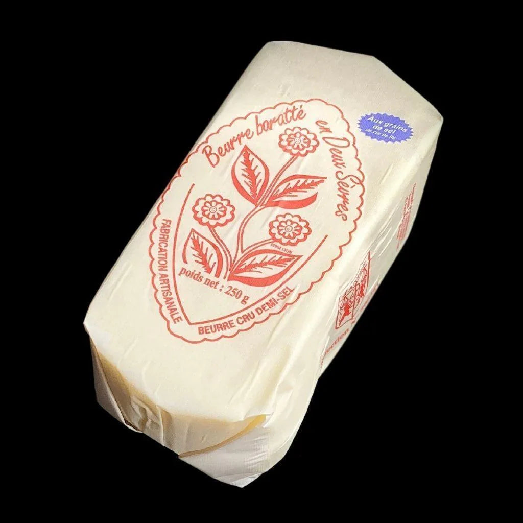 beurre-baratte-cru-artisanal-250g-fromagerie-du-chateau-3 - Fromagerie du Château