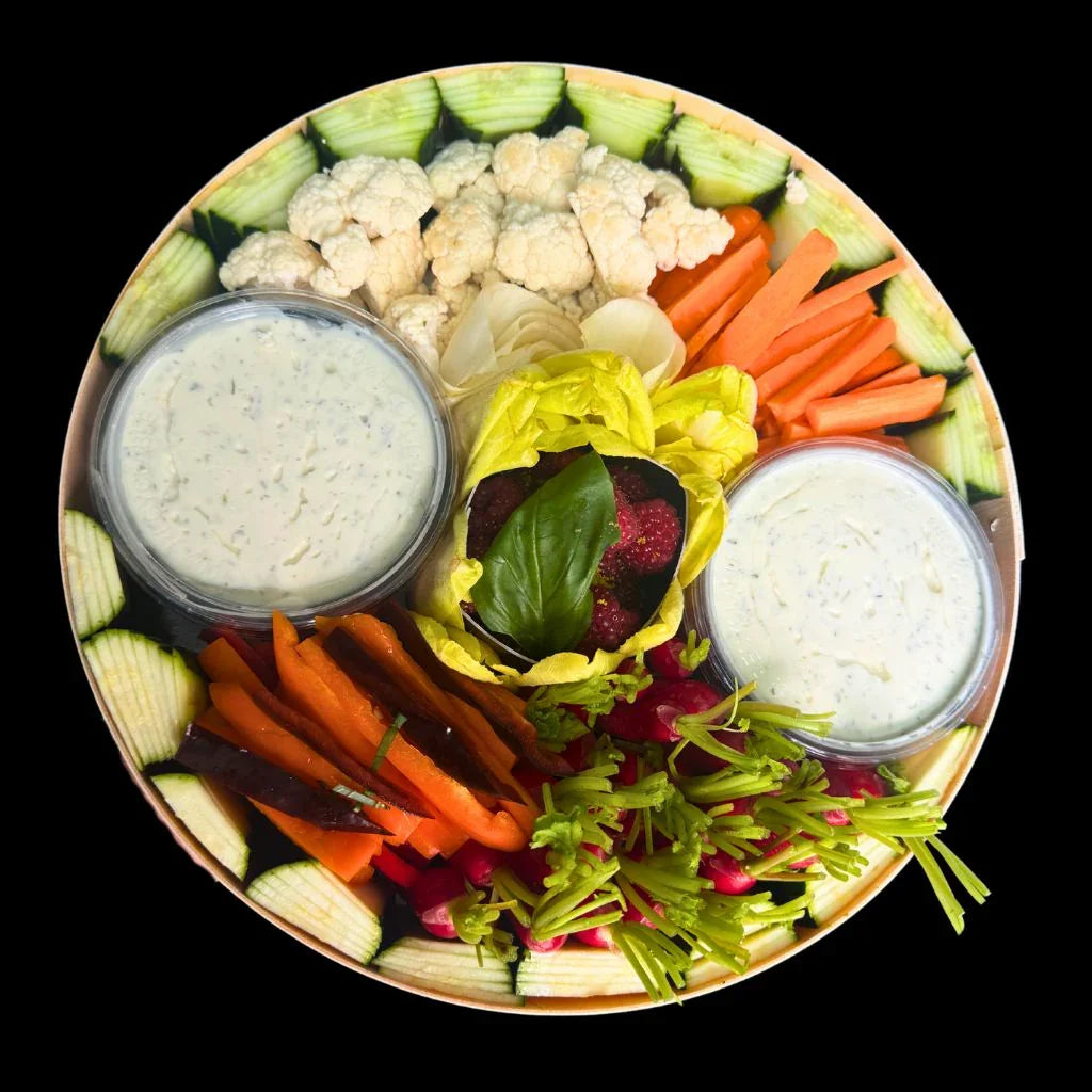Boite Crudités Apéro 9/12 pers - Fraîche et Prête à servir