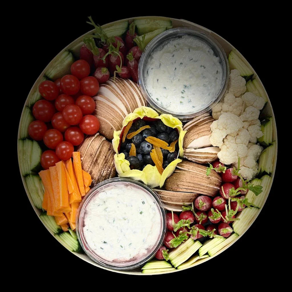 Boite Crudités Apéro 9/12 pers - Fraîche et Prête à servir