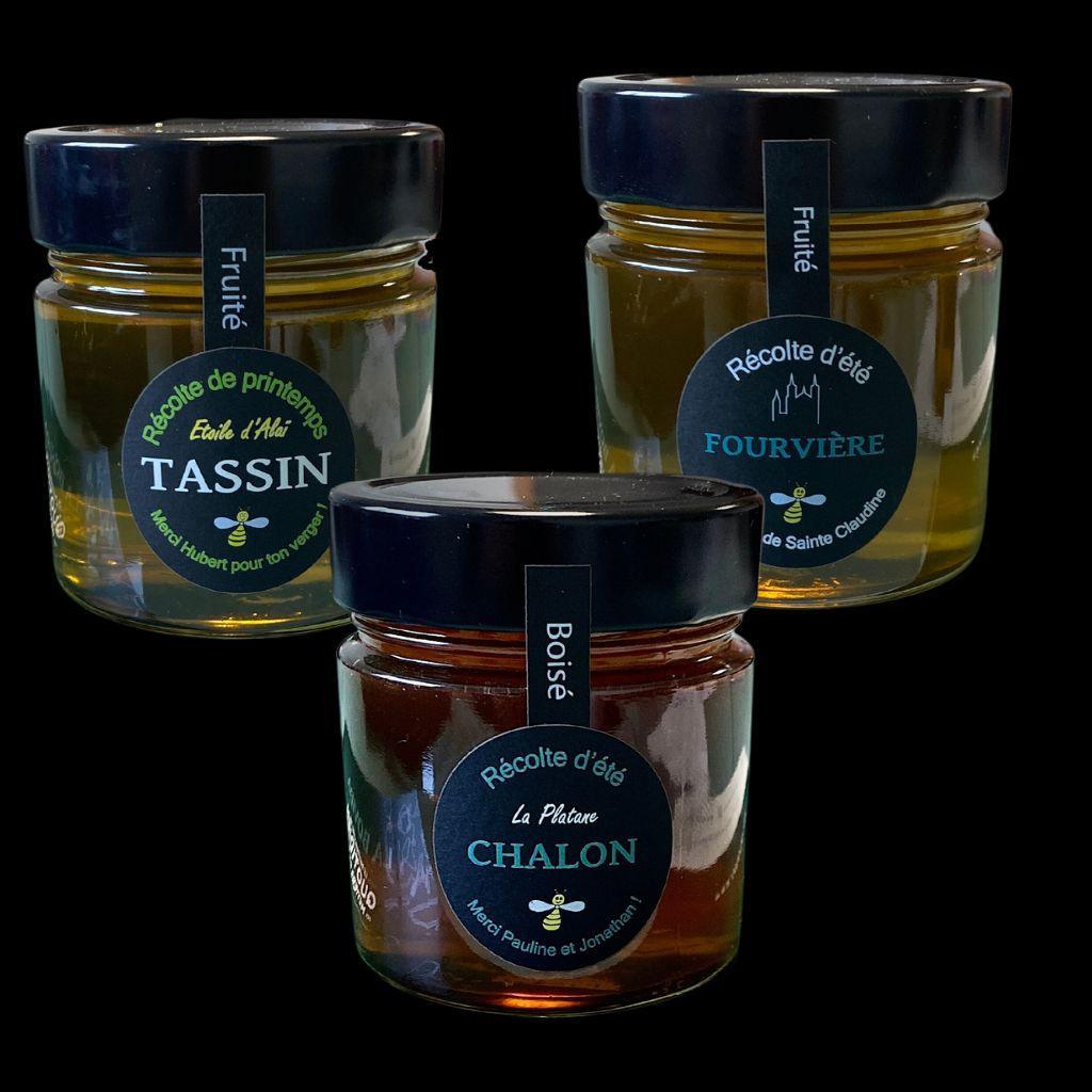 Miel artisanal du Lyonnais 300gr - Fromagerie du Château