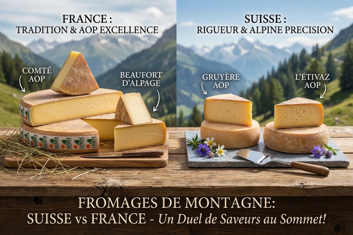 Le Fromage de Montagne : France ou Suisse, Qui Remporte le Cœur de Votre Assiette ?