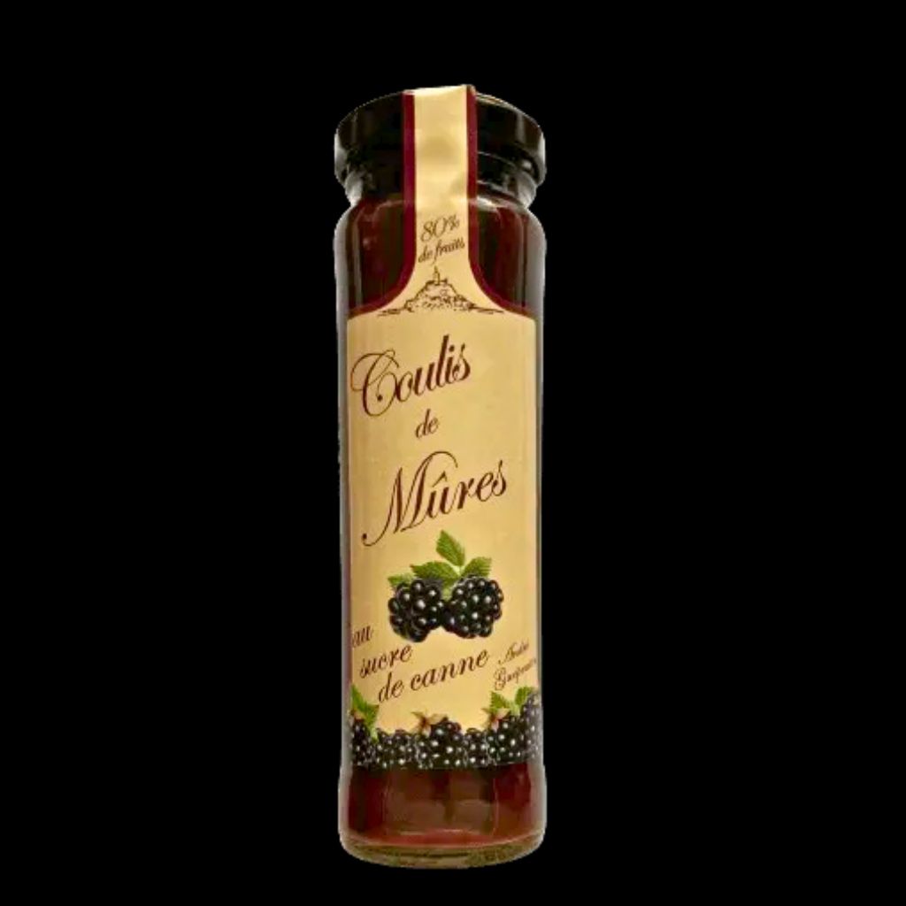 Coulis de fruits au sucre de canne fabrication traditionnelle 160gr
