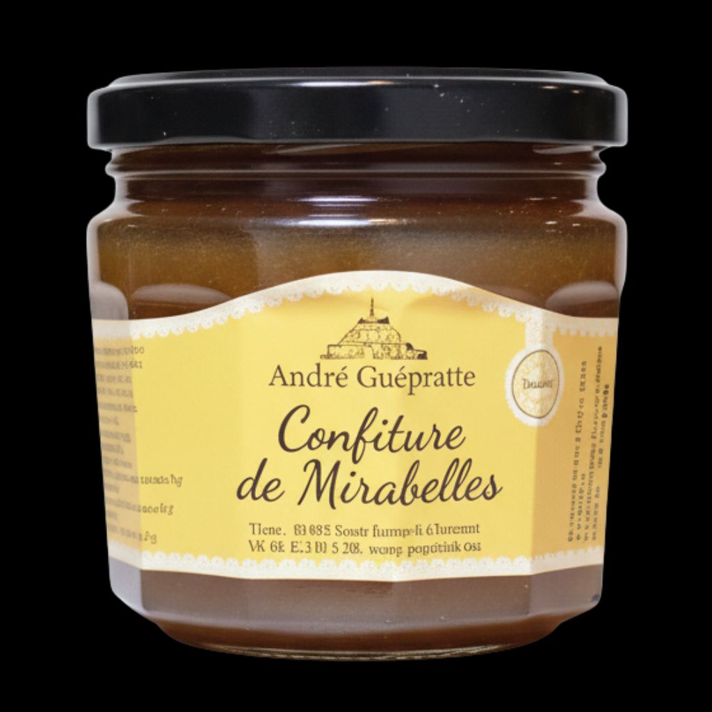 Confiture de Mirabelle Extra – Normandie, 370 g
