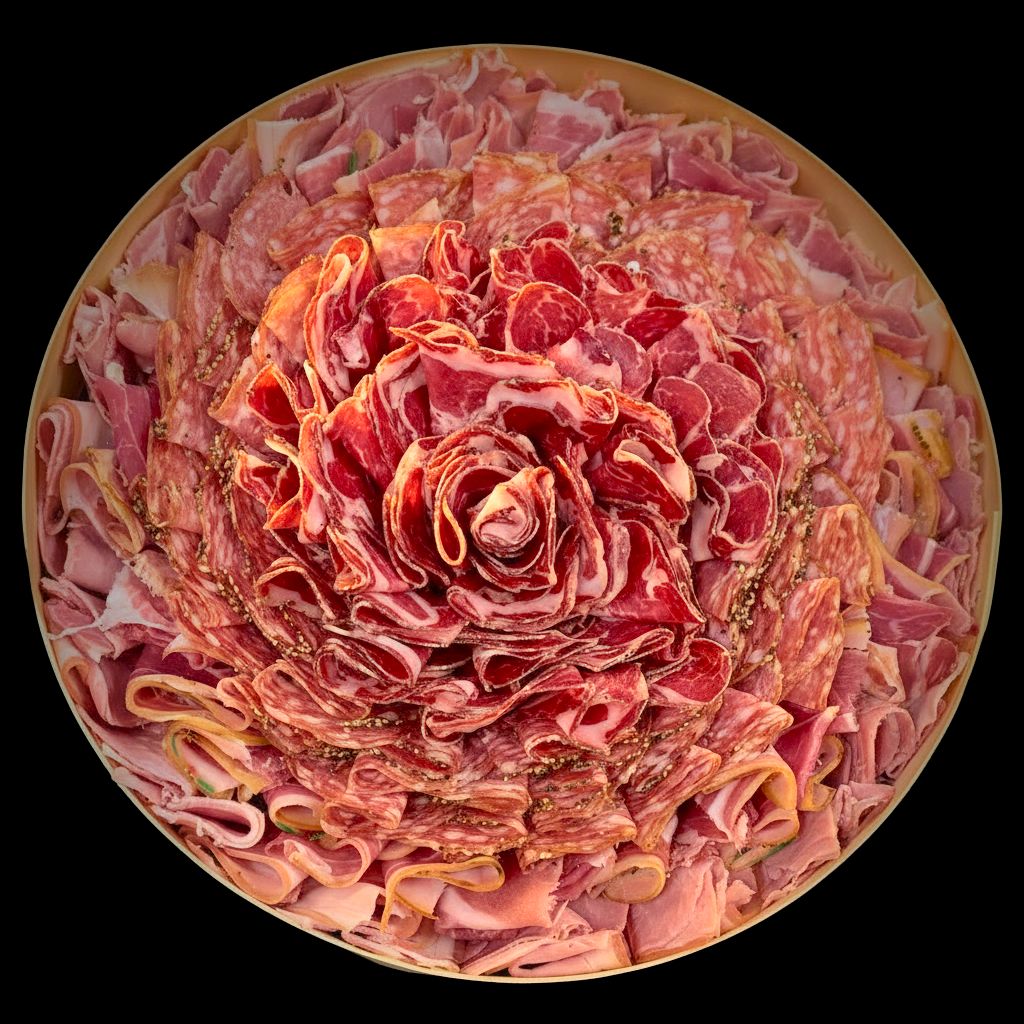 Boite Charcuterie classique pour 2 à 12 pers - Prête à servir