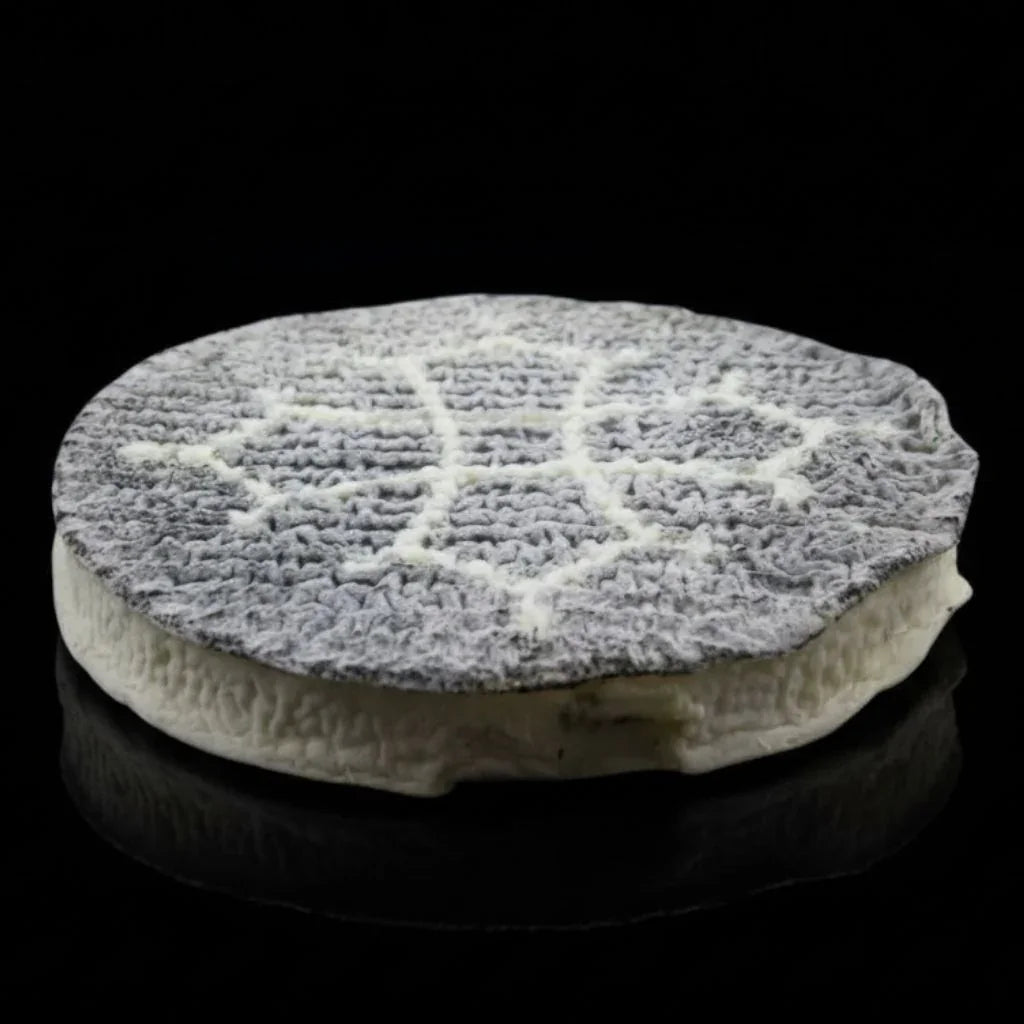 Cathare Fromage de Chèvre cendré Fermier à la Croix Occitane 180gr