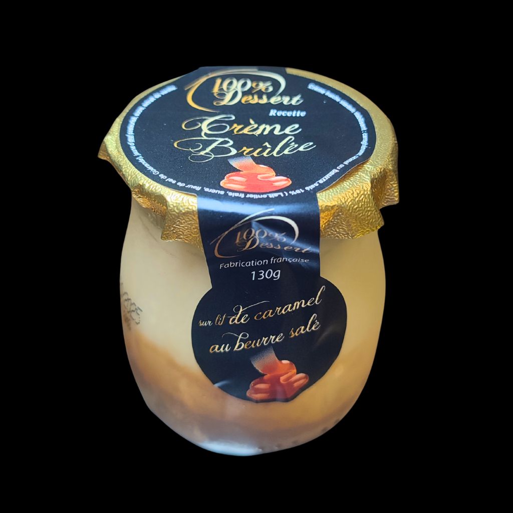 Crème Catalane au Caramel beurre salé 130g