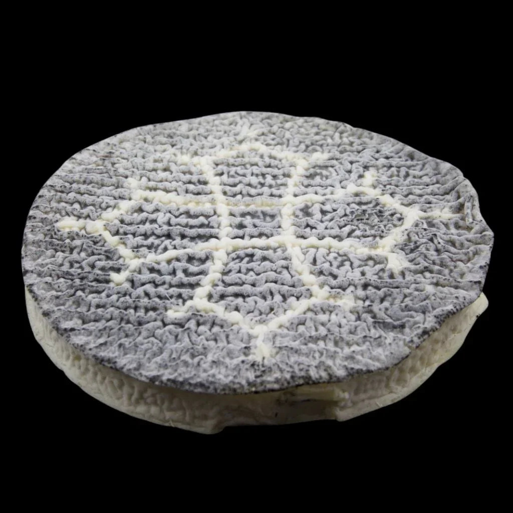 Cathare Fromage de Chèvre cendré Fermier à la Croix Occitane 180gr