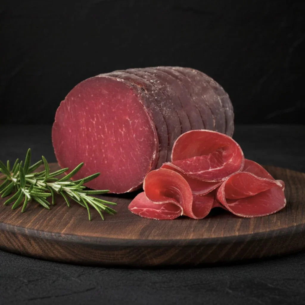 Bresaola Punta d&#39;Anca Italiene - Charcuterie de Boeuf séché