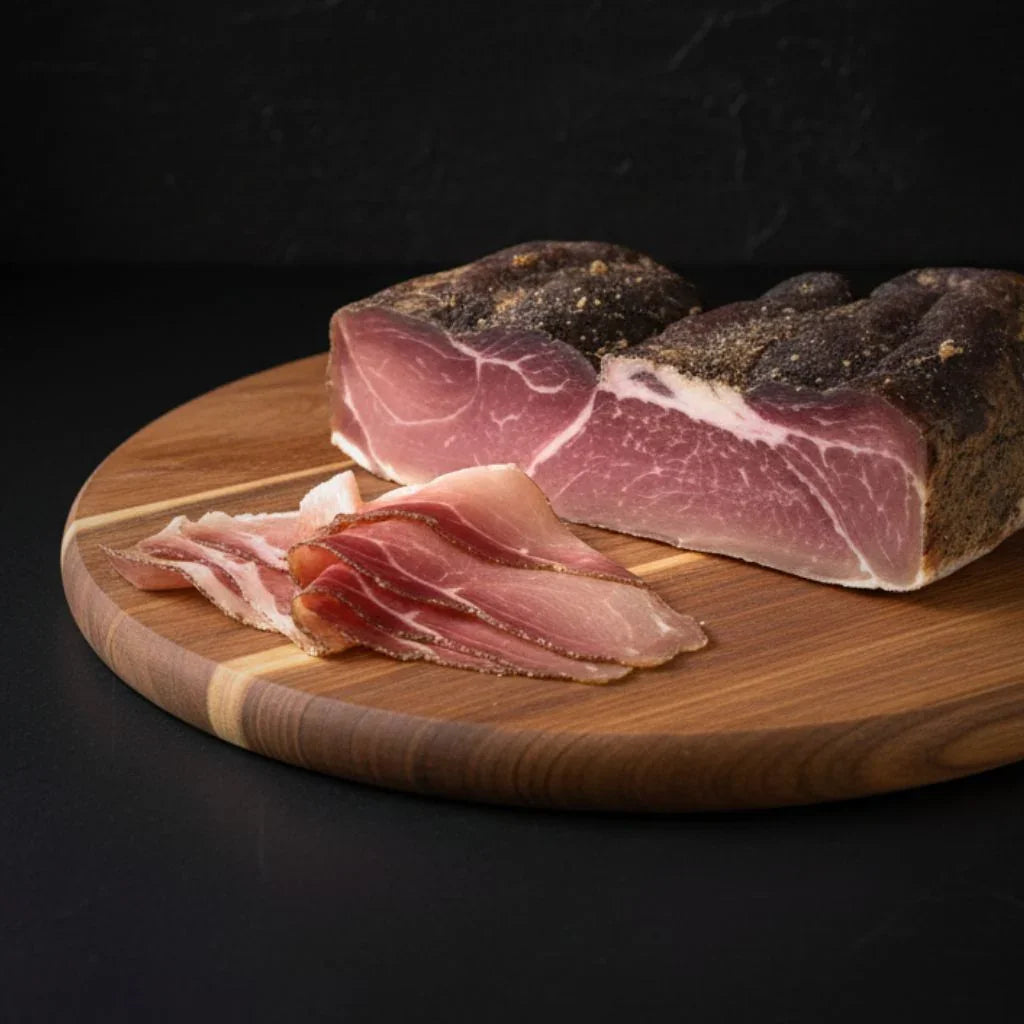 Speck Alto Adige IGP - Jambon Cru Fumé des Dolomites