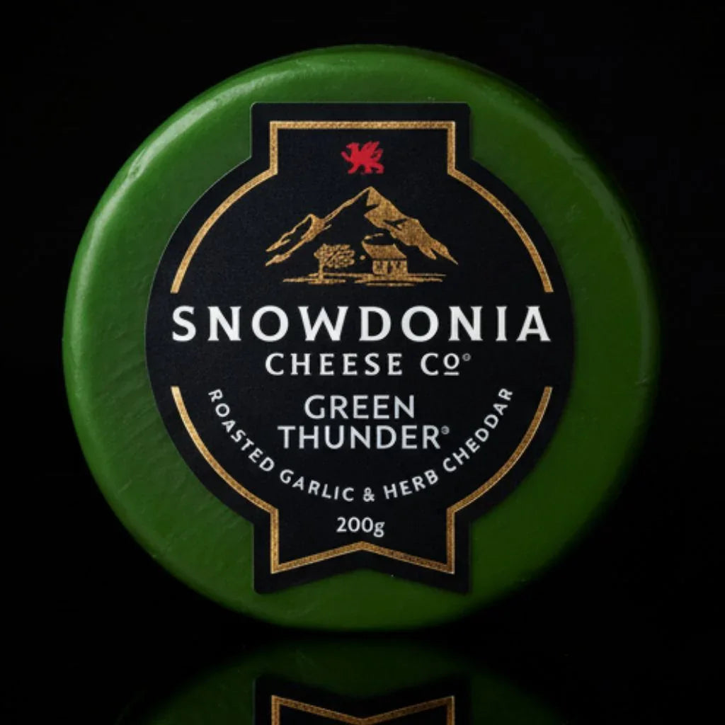 Cheddar Green Thunder de Snowdonia - Ail et Herbes 200gr