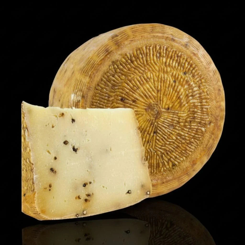Pecorino Pépato Canestrato Brebis Italie – Intense &amp; Poivré