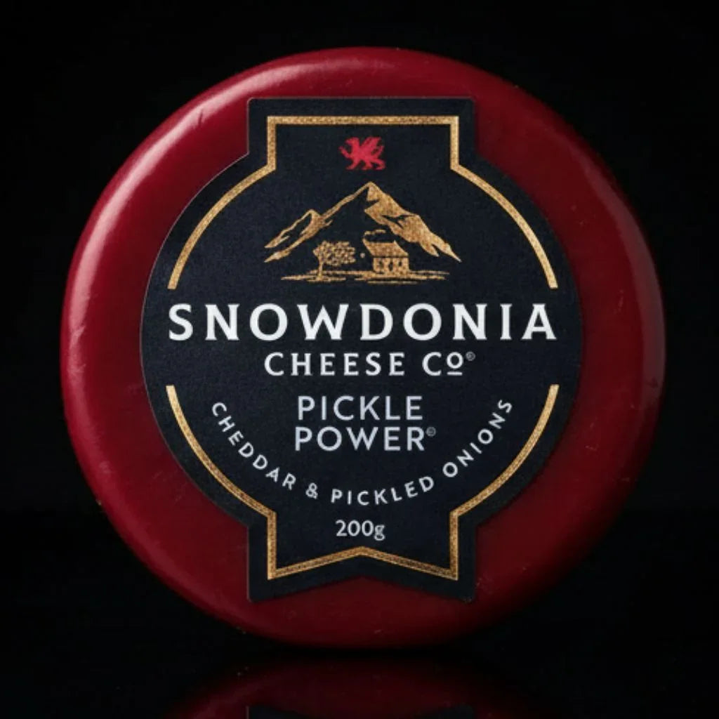 Cheddar Pickle Power de Snowdonia - Oignons Marinés 200gr