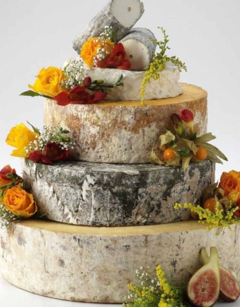 Pièce montée fromage et fruit