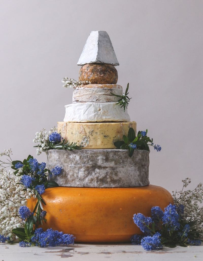 Pièce montée fromage vache et chevre