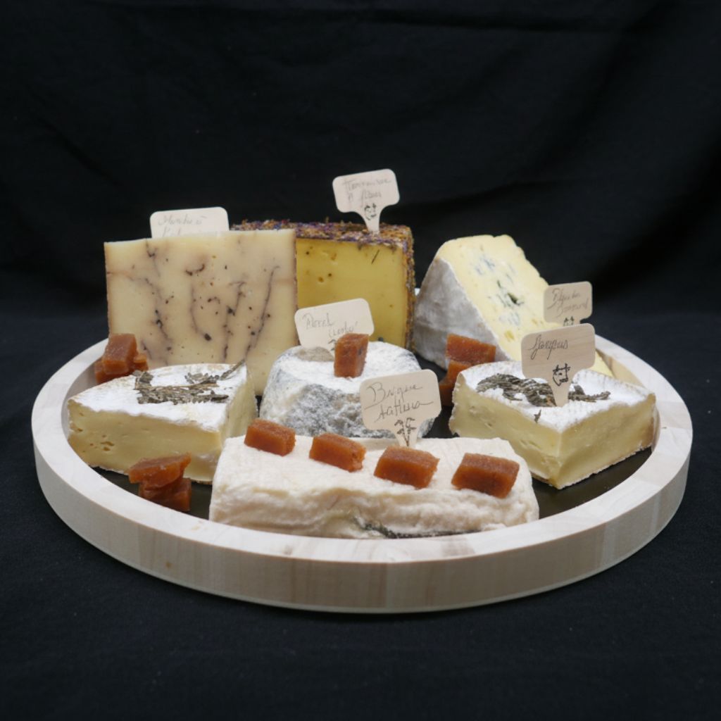 Plateau Fromages &quot;Découverte&quot; (6-12 pers)- Sélection Terroir Raffinée