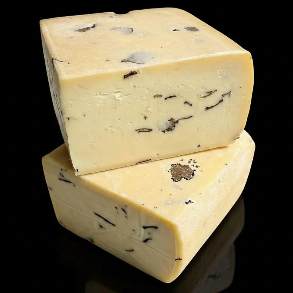 Raclette Vaudoise aux Truffes entières - Fromage Suisse Premium