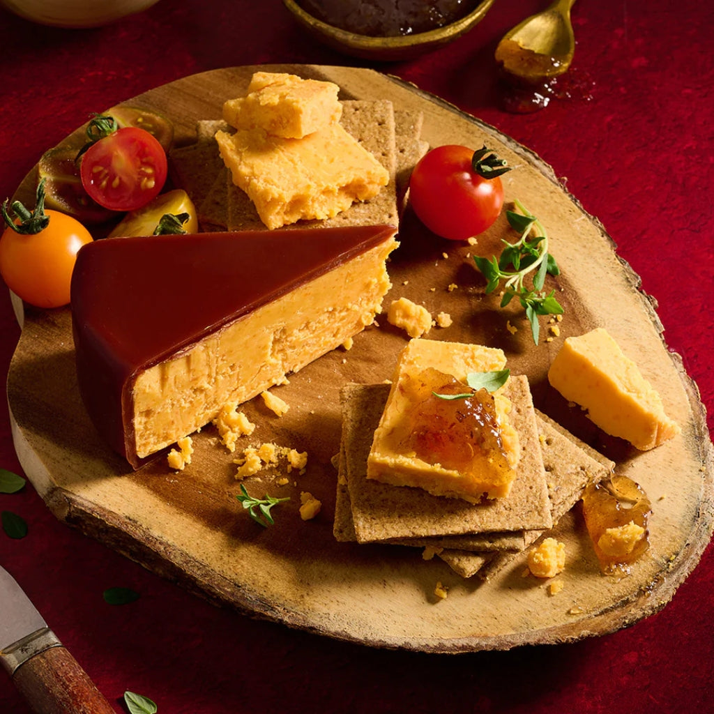 Cheddar Red Storm vieux Leicester 200gr - Fromagerie du Château