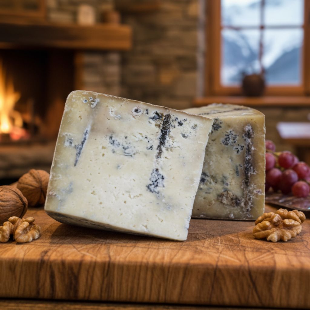Bleu de Termignon – Fromage Persillé de Haute Maurienne, Lait Cru
