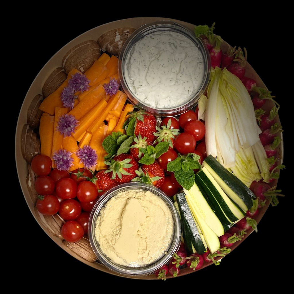 Boite Crudités Apéro 6/8 pers - Fraîche et Prête à servir