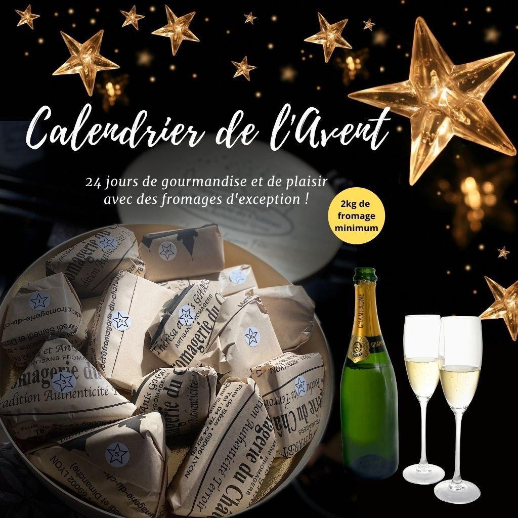Calendrier de l&#39;Avent du fromage