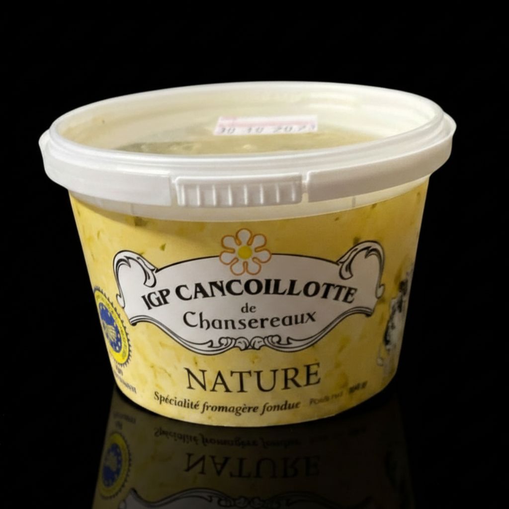 Cancoillotte IGP Artisanale Nature en pôt de 250g