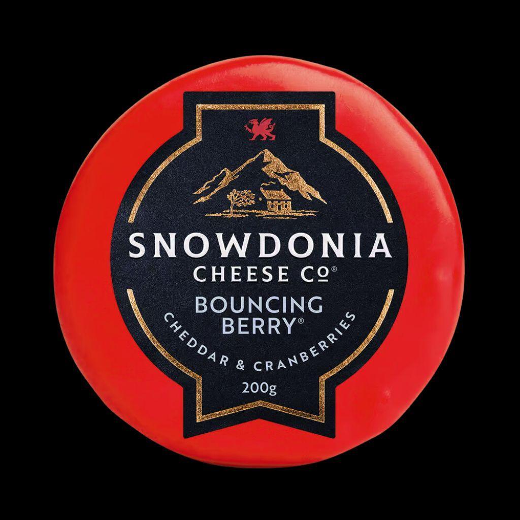 Cheddar Bouncing Berry Canneberges 200gr - Fromagerie du Château