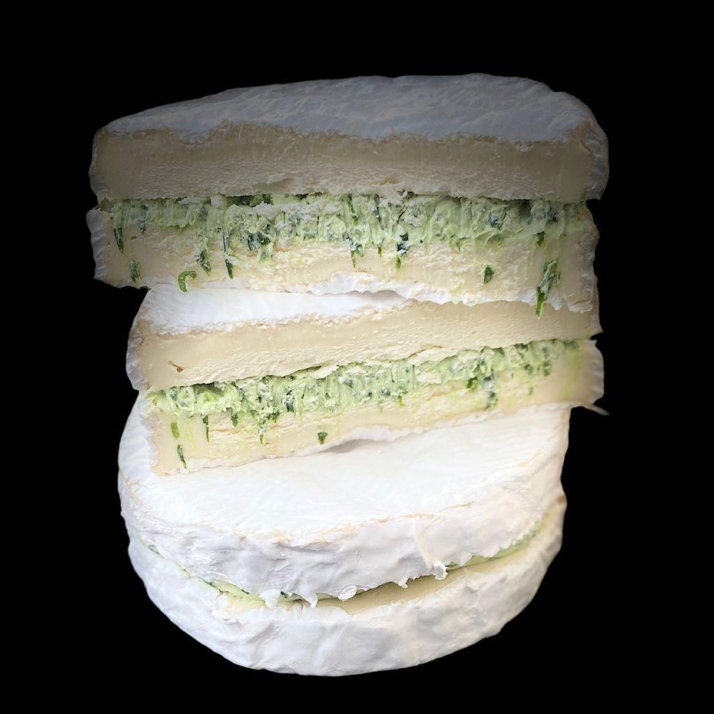 Coulommiers fermier à l&#39;ail des ours - Fromagerie du Château