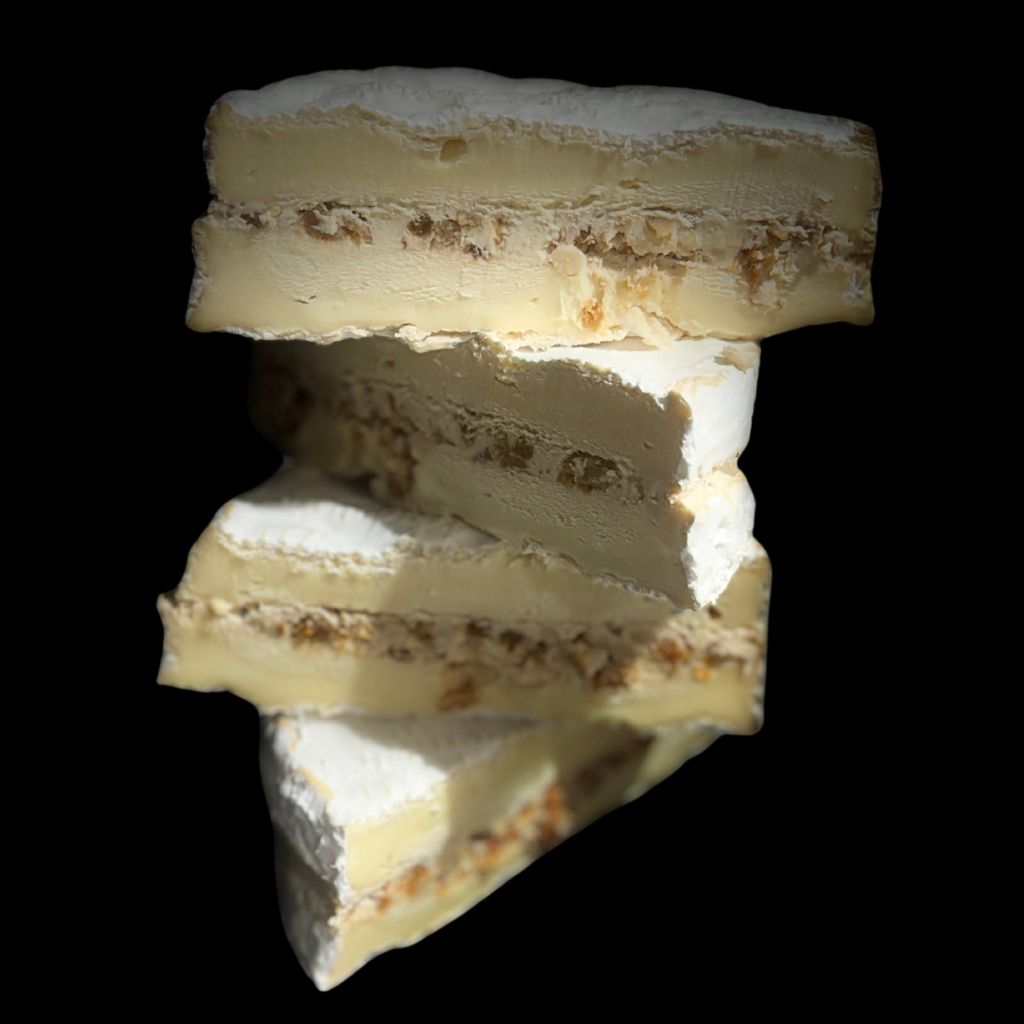 Coulommiers fermier Figue, Miel et Pignon -Recette maison