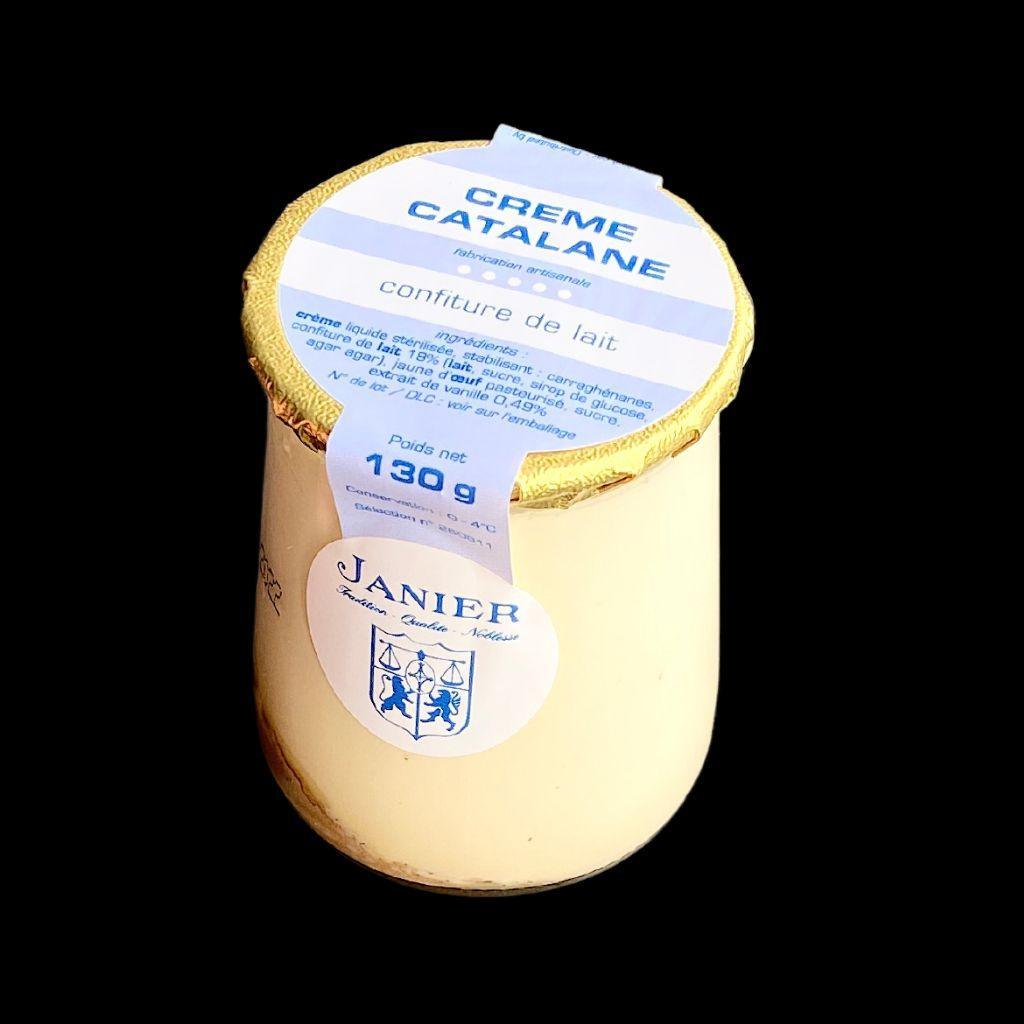 Crème Catalane artisanale 130gr - Fromagerie du Château