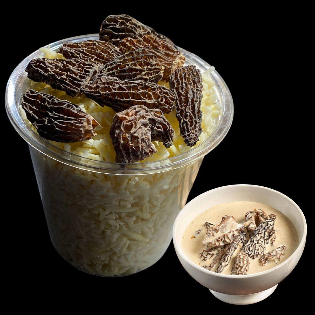 Fondue Savoyarde aux Morilles sauvages 400gr - Fromagerie du Château