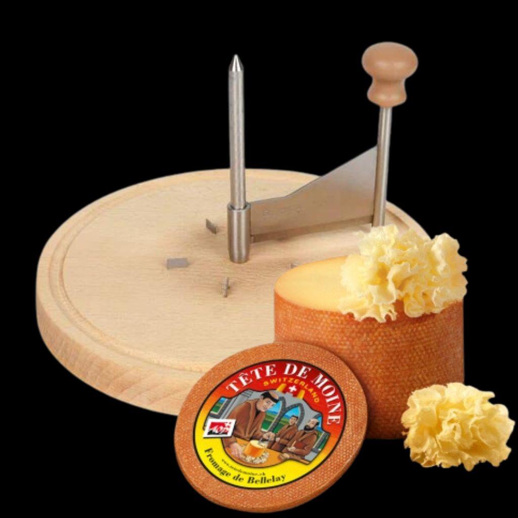 Girolle Ou Friseur Pour Fromage Tête De Moine Fromagerie Du Château 