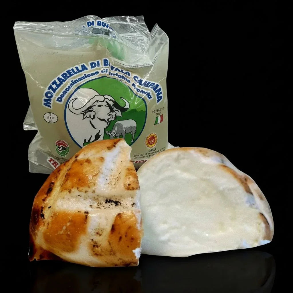 Mozzarella di Bufala Campana AOP fumée 250gr – Pâte filée premium