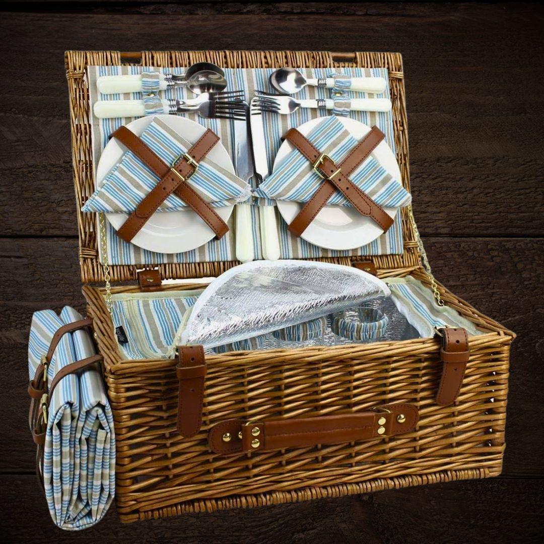 Panier Pique-nique &quot;A la Franquette&quot; - Fromagerie du Château