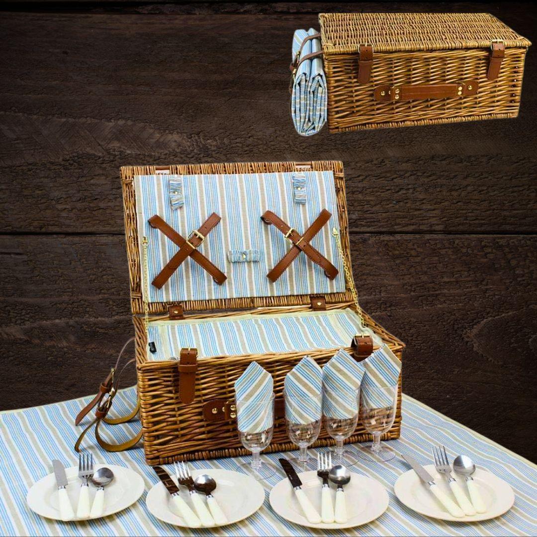 Panier Pique-nique &quot;A la Franquette&quot; - Fromagerie du Château