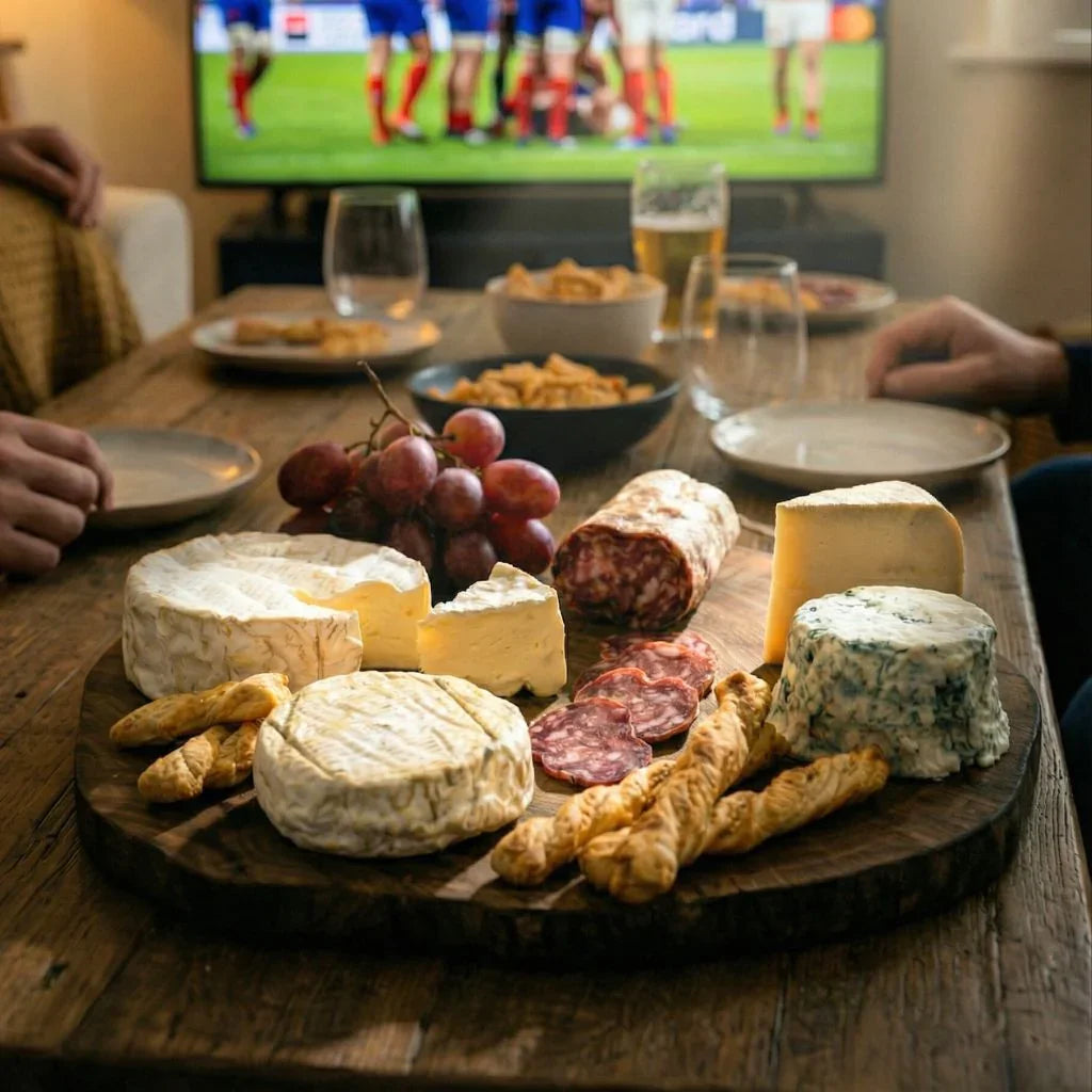 Panier Dégustation Sportif Fromages & Charcuterie – Sélection Gourmande à Partager