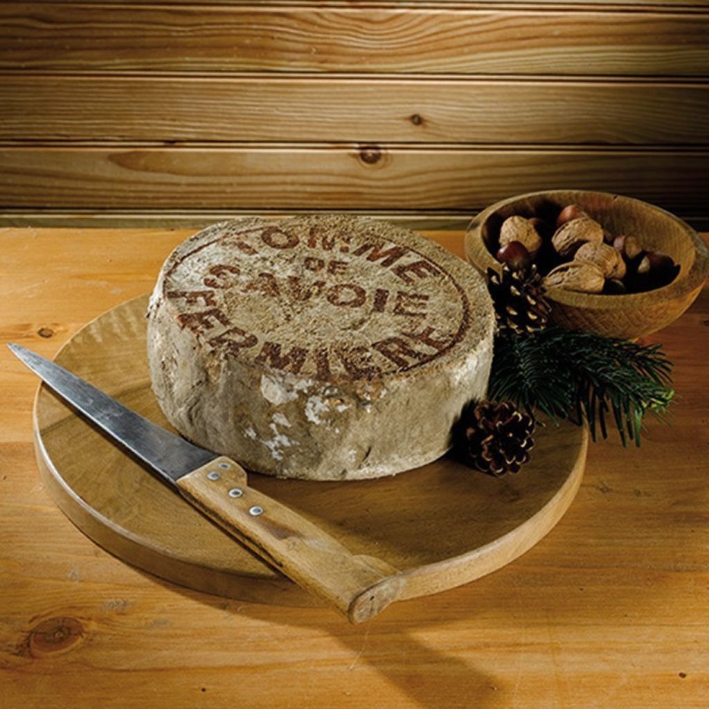 Tomme de Savoie IGP Fermière lait cru - Spécialité Savoyarde Authentique
