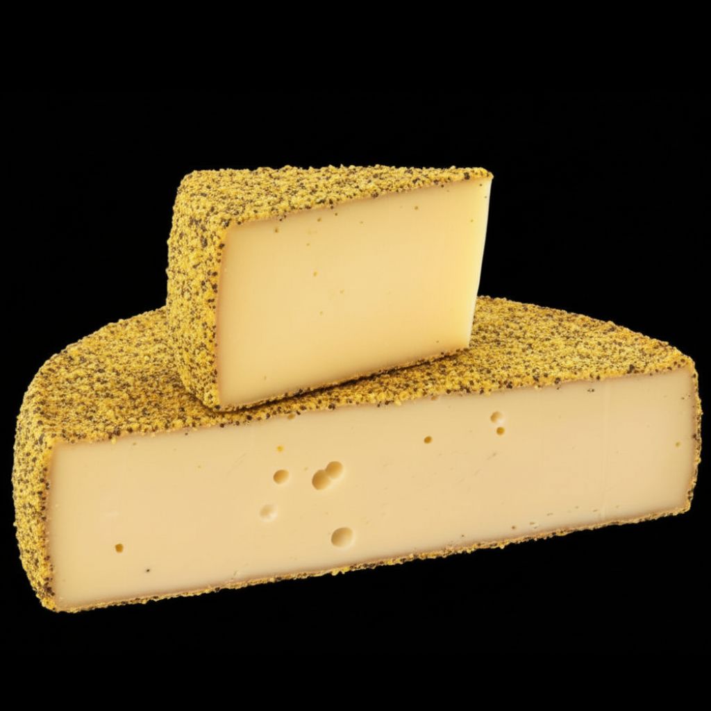 Tomme de l&#39;Appenzell Poivre et Citron - épicé &amp; Vitaminé